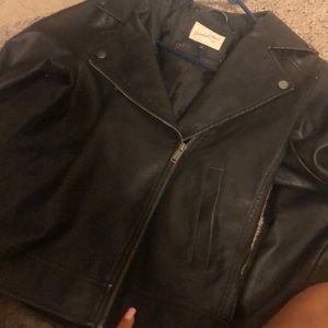Leather jacket